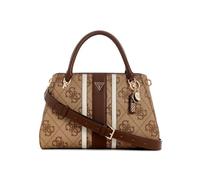 GUESS bolso bandolera Noelle II Luxury Satchel Latte Logo Marrón