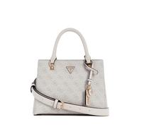 GUESS bolso bandolera Noelle II Multi Compartment Satchel Bone Logo crema