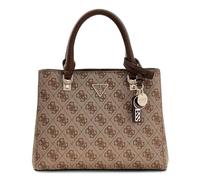 GUESS bolso bandolera Noelle II Multi Compartment Satchel Latte Logo/Brown marrón claro