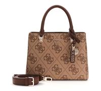 GUESS bolso bandolera Noelle II Multi Compartment Satchel Latte Logo/Brown marrón claro