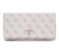 GUESS bolso bandolera Noelle II Xbody Flap Organizer Dark Taupe Logo blanco