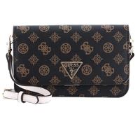 GUESS bolso bandolera Noelle Xbody Flap Organizer Mocha Logo