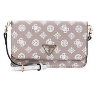 GUESS bolso bandolera Noelle Xbody Flap Organizer Rosewood Logo