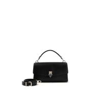 GUESS bolso bandolera Patsie Top Handle Flap Bag Black negro
