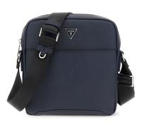 GUESS bolso bandolera Saffiano Top Zip Crossbody Bag Dark Blue