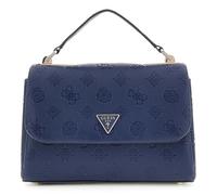 GUESS bolso bandolera Tisha Top Handle Flap Bag Midnight Logo azul marino
