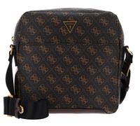 GUESS bolso bandolera Torino Top Zip Crossbody Flat Brown / Ochre