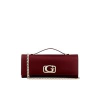 GUESS bolso bandolera Zalina Top Handle Clutch Wine burdeos