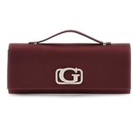 GUESS bolso bandolera Zalina Top Handle Clutch Wine burdeos