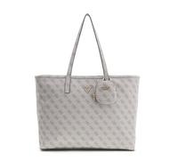 GUESS bolso shopper bolso de hombro con compartimento para portátil Power Play II Large Tech Tote Dark Taupe Logo marrón topo
