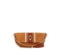 GUESS bolso bandolera bolso de hombro Erenia Convertible Crossbody Flap Bag Cognac Multi marrón