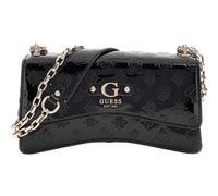 GUESS Gerty Convertible Crossbody Flap, Bandolera para Mujer, Black, Talla única