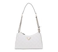GUESS bolso de bandolera Giully Top Zip Shoulder Bag Creme White