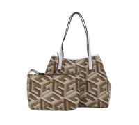 GUESS bolso de bandolera Vikky Large Tote Taupe Logo