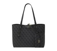 Guess - Bolso de compras con logo central y asas dobles - Bags - Mujer - Negro - ONE SIZE -