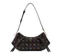 GUESS bolso de hombro Allegra Shoulder Bag Espresso Logo marrón oscuro