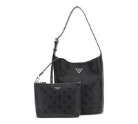 GUESS bolso de hombro bolsa de utensilios Cresidia II Bucket Bag Black Logo negro
