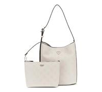 GUESS bolso de hombro bolsa de utensilios Cresidia II Bucket Bag Bone Logo crema