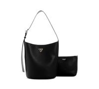 GUESS bolso de hombro bolsa de utensilios Meridian II Bucket Bag Black negro