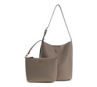 GUESS bolso de hombro bolsa de utensilios Meridian II Bucket Bag Dark Taupe marrón topo