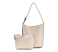GUESS bolso de hombro bolsa de utensilios Meridian II Bucket Bag Ivory crema