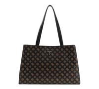 GUESS bolso de hombro bolsa de viaje Wilder Travel Tri Compartment Tote Brown marrón oscuro