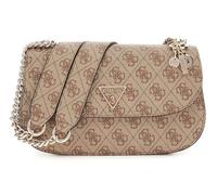 GUESS Eco Erica Convertible Xbody Flap Bag Latte Logo
