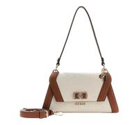 GUESS bolso de hombro bolso bandolera Karnilla Flap Shoulder Bag Natural/Cognac beige