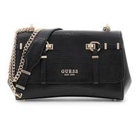 GUESS bolso de hombro bolso bandolera Leona Convertible Xbody Flap Black negro