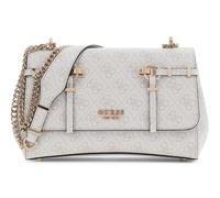 GUESS bolso de hombro bolso bandolera Leona Logo Convertible Xbody Flap Bone Logo crema