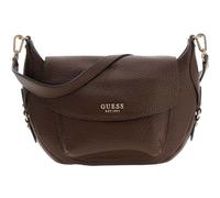 GUESS bolso de hombro bolso bandolera Marsha Flap Shoulder Bag Espresso marrón