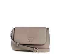 GUESS bolso de hombro bolso bandolera Meridian II Flap Crossbody Bag Dark Taupe marrón topo