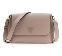 GUESS bolso de hombro bolso bandolera Meridian II Flap Crossbody Bag Dark Taupe marrón topo