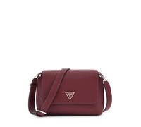 GUESS bolso de hombro bolso bandolera Meridian II Flap Crossbody Bag Wine burdeos