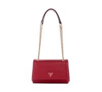 GUESS bolso de hombro bolso bandolera Noelle II Convertible Xbody Flap Bag Garnet rojo oscuro