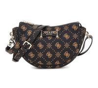 Guess Bolsa de hombro Silia 28 cm imitación de cuero marrón mujer