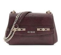 GUESS bolso de hombro bolso de noche Melinda Mini Convertible Xbody Flap Bag Burgundy burdeos