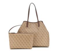 GUESS bolso de hombro bolso shopper Eco Victtoria Large 2 In 1 Tote Latte Logo/Brown marrón claro