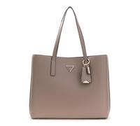 GUESS bolso de hombro bolso shopper Meridian II Girlfriend Tote Dark Taupe marrón topo