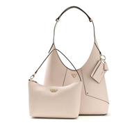 GUESS bolso de hombro Darcy Hobo Bag Stone gris claro