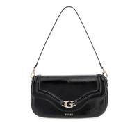 GUESS bolso de hombro Dea Flap Shoulder Bag Black negro