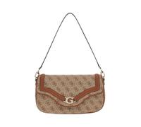 GUESS bolso de hombro Dea Flap Shoulder Bag Latte Logo beige