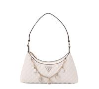 GUESS Bolso de hombro 'EVERLEE TOP ZIP SHOULDER BAG' oro / blanco One Size oro / blanco