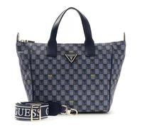 GUESS bolso de hombro Follie Small Tote Bag Blue Logo multicolor