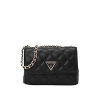 Guess Bolso de hombro Giully Mini imitación de cuero negro mujer