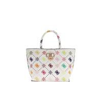 GUESS Bolso de hombro 'Guess Sac Bandoulière Emelie Logo Top Zip Multi Logo GM992875' mezcla de colores One Size mezcla de colores