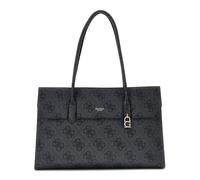 GUESS bolso de hombro Kiera Tote Coal Logo gris oscuro