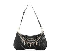 GUESS bolso de hombro Libby Shoulder Bag Black negro