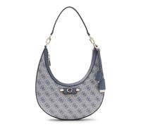 GUESS bolso de hombro Lindsey Hobo Slate Logo gris azulado