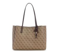 GUESS bolso de hombro maletín con compartimento para portátil Noelle II Tech Tote Latte Logo/Brown marrón claro
